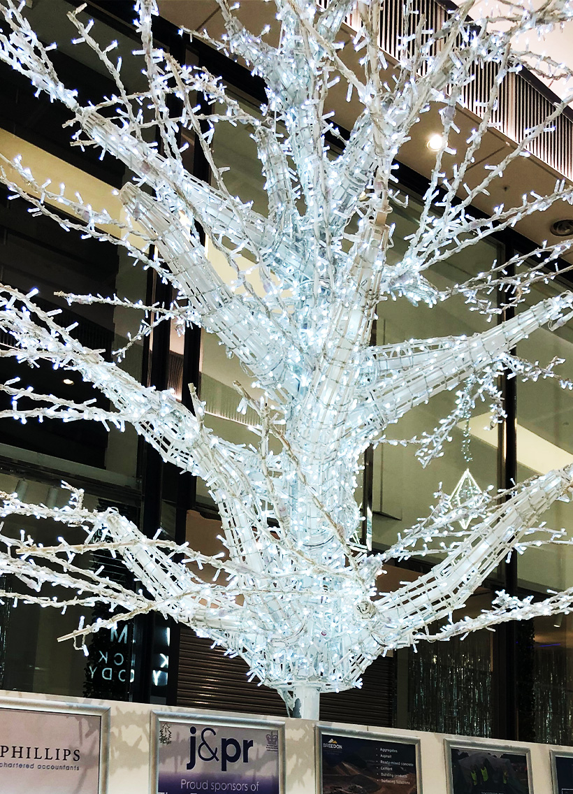 Tree of life insitu Telford Close up