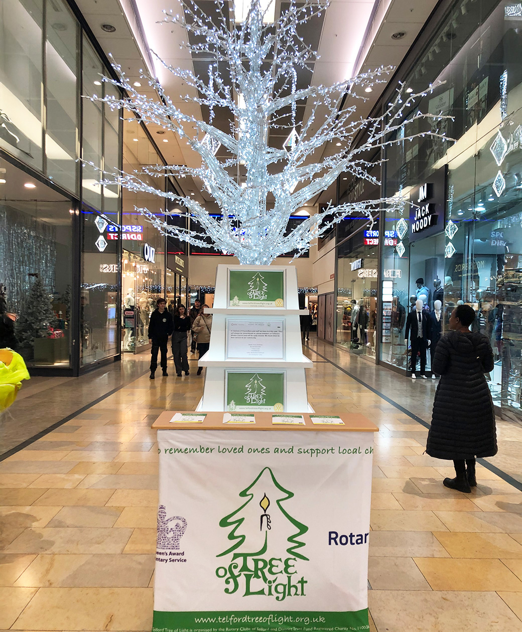 Tree of life insitu Telford